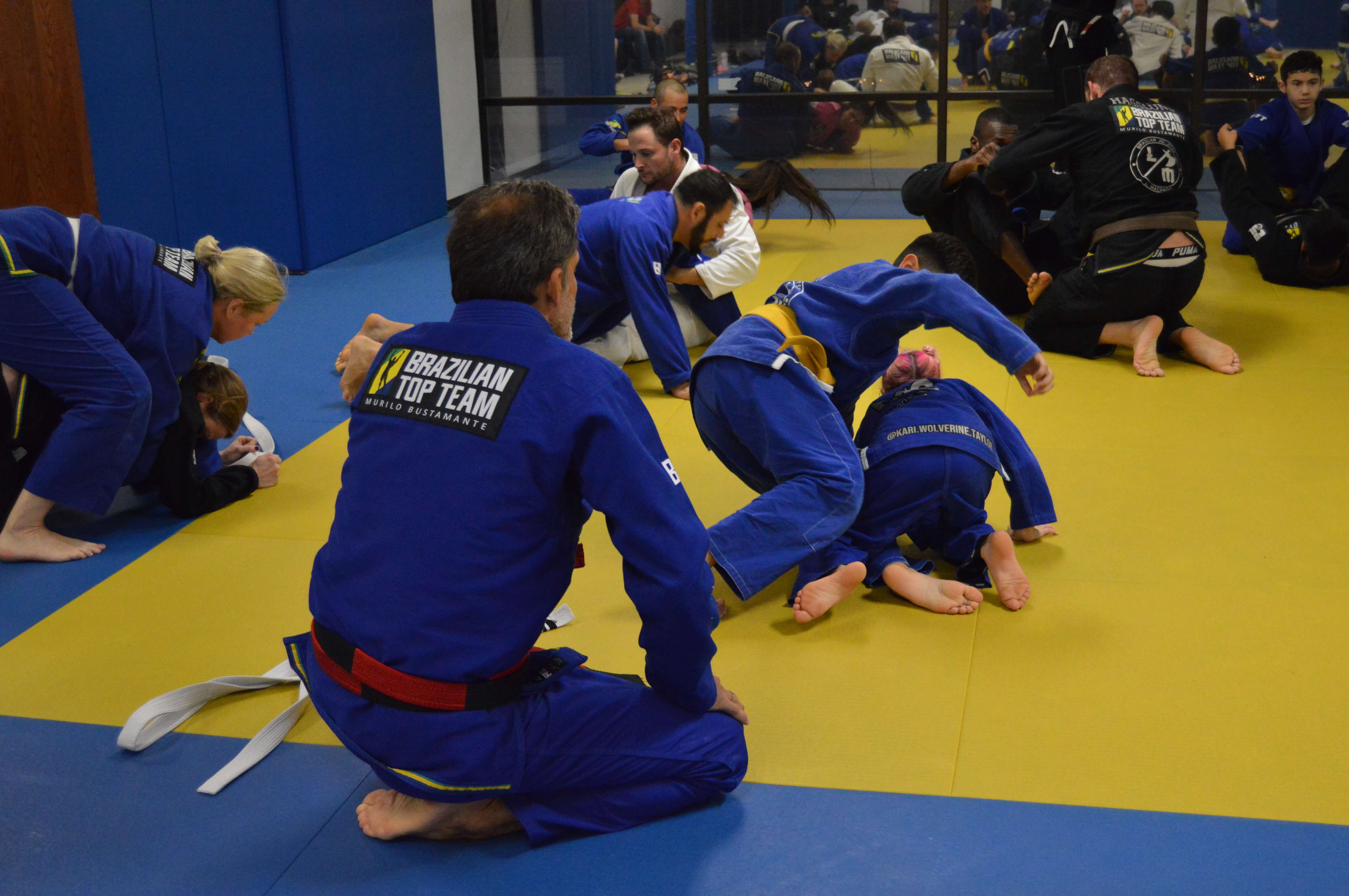 Full class training session at BTT Irving